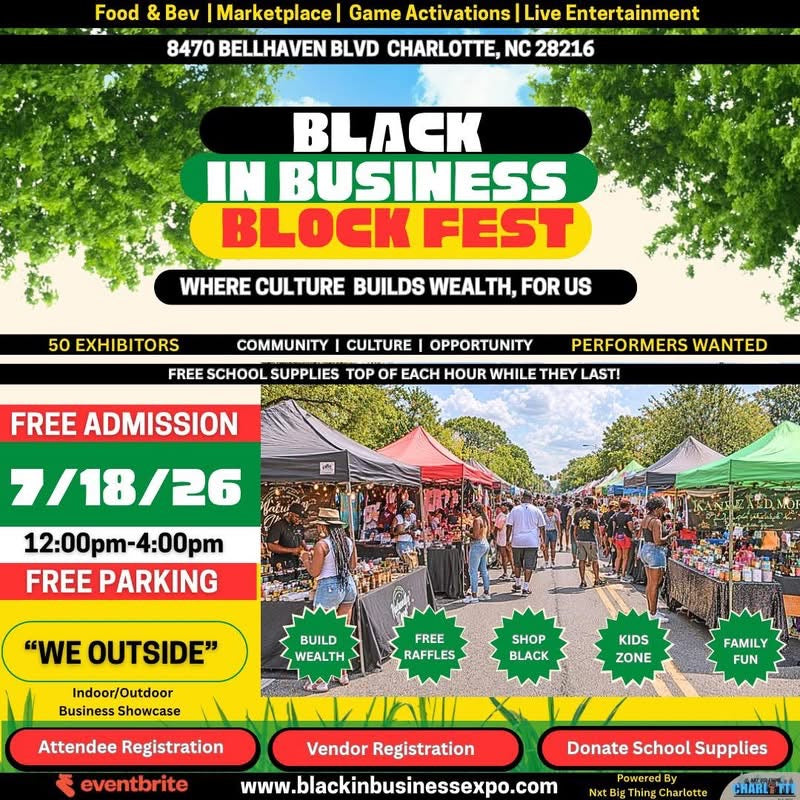 Black in Business Block Fest - Early Bird Exhibitors